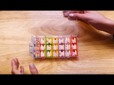 ASMR | Organizing Vitamins