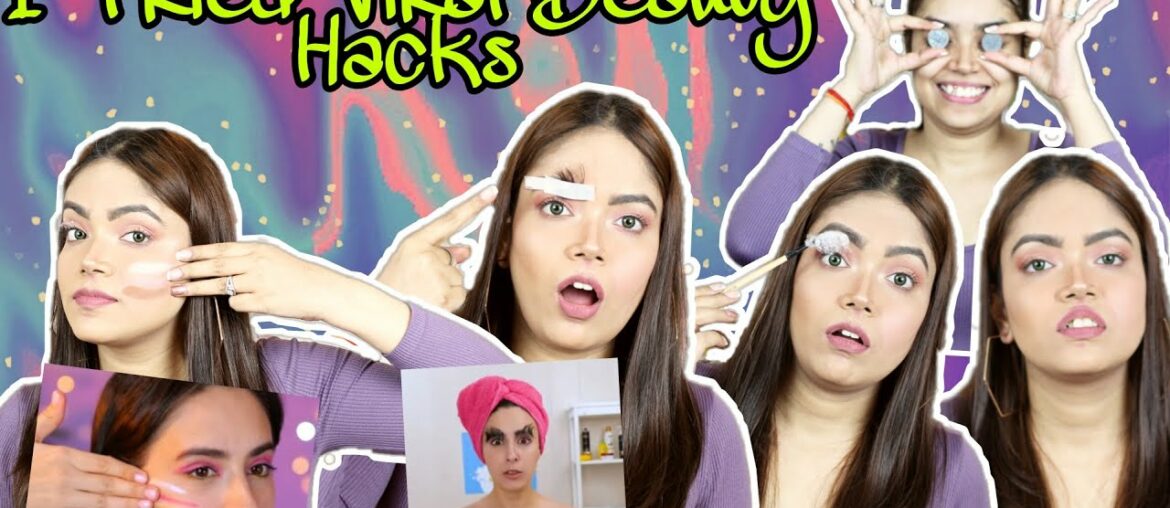 Testing Out Viral Makeup HACKS | Do they Work? *Shocking* | Anku Sharma