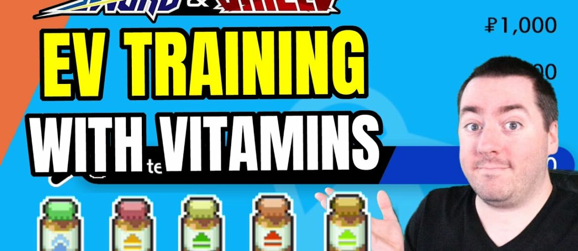 How To EV Train With Vitamins In Pokemon Sword & Shield