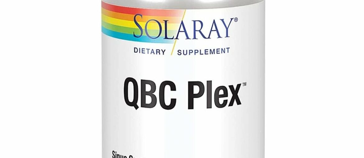 Solaray QBC Plex | Quercetin & Bromelain Plus Vitamin C | Year Round Immune Function & Respiratory