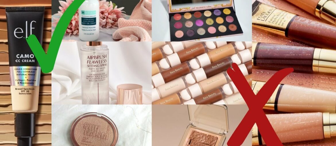 RANKING 19 MAKEUP PRODUCTS I TIRED IN JANUARY 2021