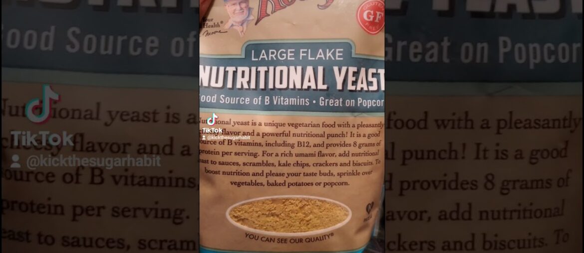 shorts - Nutritional yeast keto friendly cheesy tasting goodness