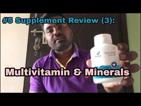 Vestige Spirulina Multivitamin & Minerals Supplement Review