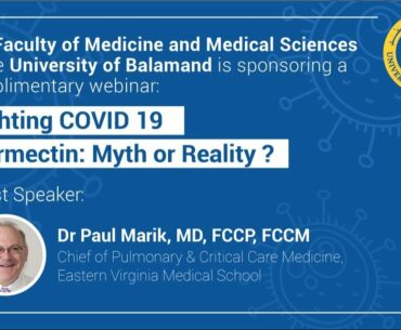 Fighting COVID 19. Ivermectin: Myth or Reality?