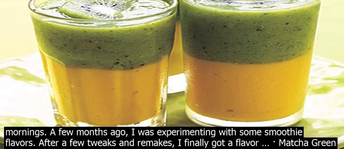 Green tea smoothie diet   inside  healthy green tea smoothie rich in antioxidants and vita