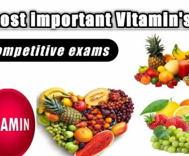 Most important Vitamin's MCQ