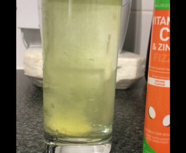 VITAMIN C+ ZINC FIZZ /ORANGE FLAVOUR #short