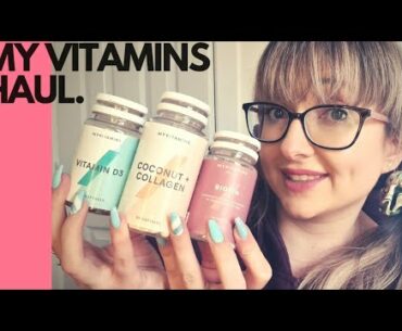 MY VITAMINS HAUL | 50% DISCOUNT. | KERRIEJAYNE