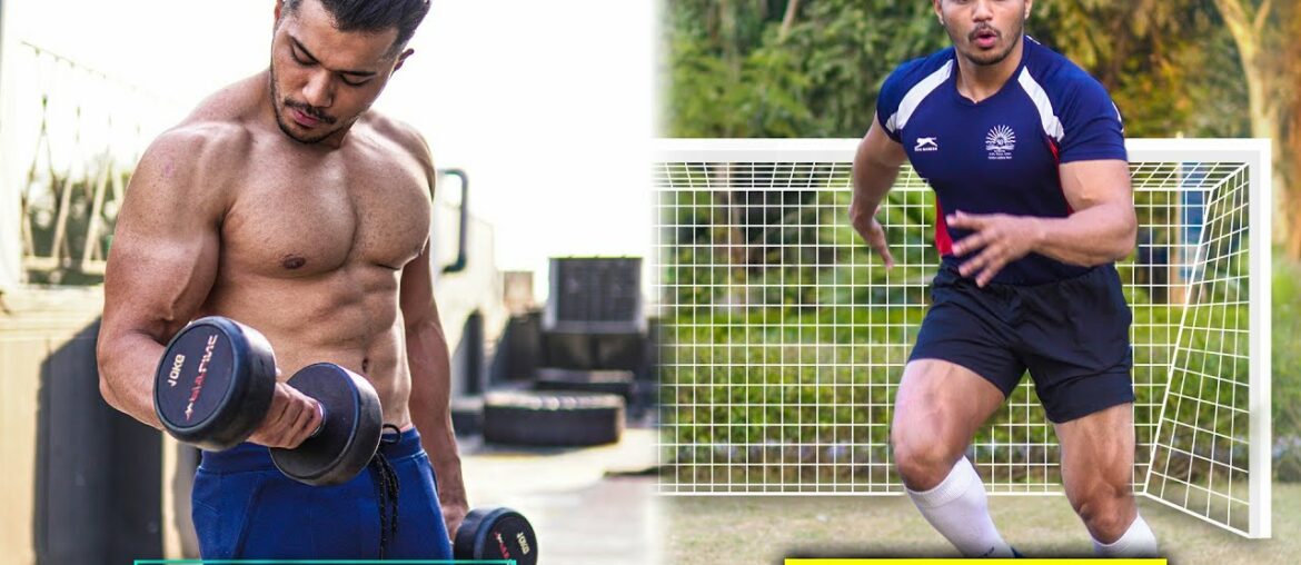 When A Bodybuilder Tries Football | Rocky Transformation Ep 4