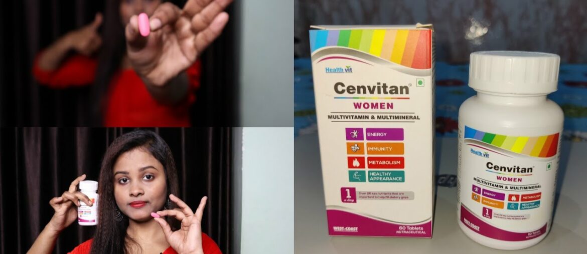 *Cenvitan Women* best tablets for skin nails and better hair growth * Natural Yashmine