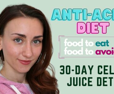 ANTI-ACNE DIET | 30-DAY CELERY JUICE DETOX | Zlatina Stoyanova