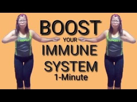 1-Minute Exercise Best for Immune System!