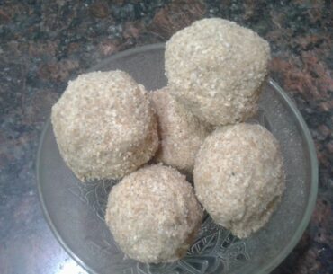 Yummy yummy ladoo rich in calcium and vitamins