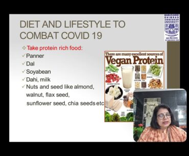 Diet and Lifestyle to Combat COVID - 19 June 1, 2020