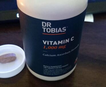 Dr  Tobias Vitamin C 1000 mg Supplement, Calcium Ascorbate Review