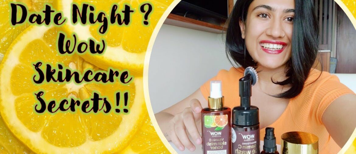 Wow Skincare for Date Night II Aishi helps Sushi to Get Ready II Vitamin C Secrets