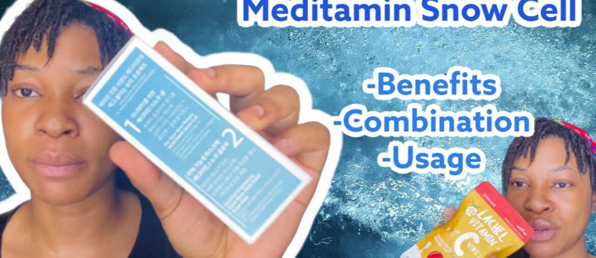 Meditamin Snow Cell Beauty Supplement | Lachel Vitamin C | New supplement combo | Phyto collagen