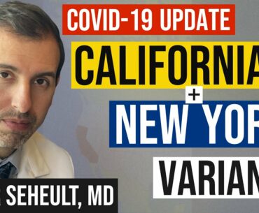 Coronavirus Update 124: California and New York Variants (COVID 19 Mutations)