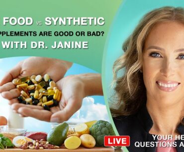 Vitamin Supplements are Good or Bad? | Dr. J9 Live