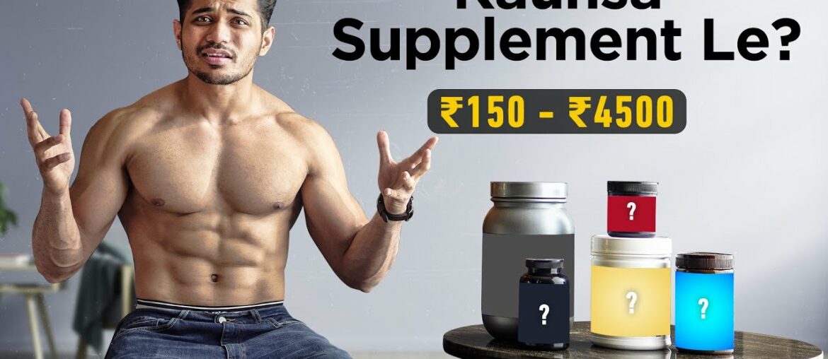Supplements Stack for Muscle Building (From Rs. 150 - 4500)