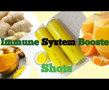 Immune System Booster Shot/DIY Wellness Shot /Flu  Fighter Shot /Vitamin C pack Shot/turmeric shots