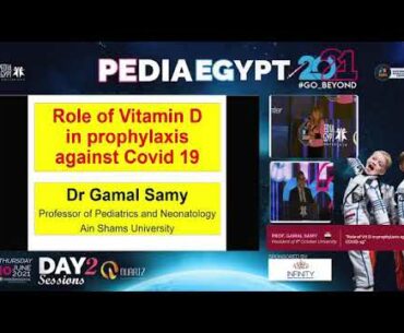 Role of Vitamin D in prophylaxis against COVID19 By Prof. Gamal Samy