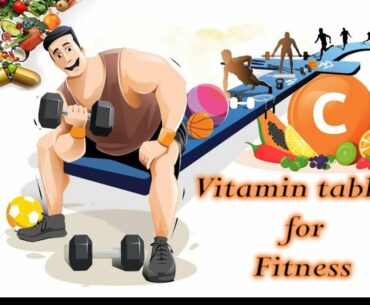 Vitamin tablets for fitness improvement/jofitness.me