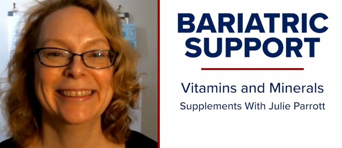 Recommended Vitamins and Minerals Post-Bariatric Surgery