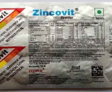 Zincovit Tablet Use (Multivitamin, Multimineral) = Best* Multivitamin Health Supplement + Covid 19