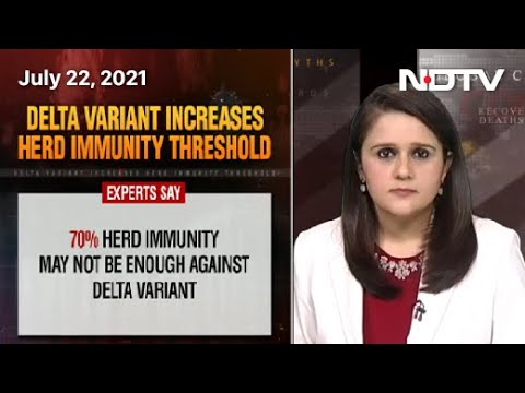 70% Immunity In Population Not Enough To Check Delta Spread: Study | Coronavirus: Facts vs Myths