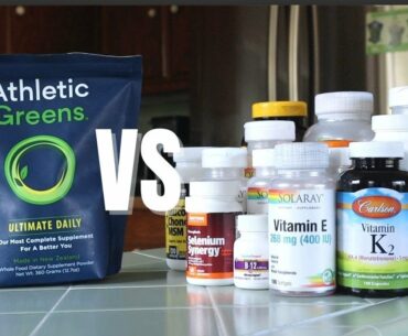 Athletic Greens Review | Green Powder VS. Vitamin Supplements