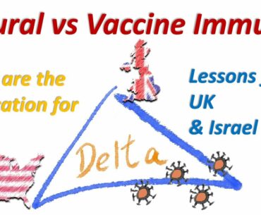 Natural and Vaccine Immunity against Delta | UK and Israel implication for the US |CDC leaked report