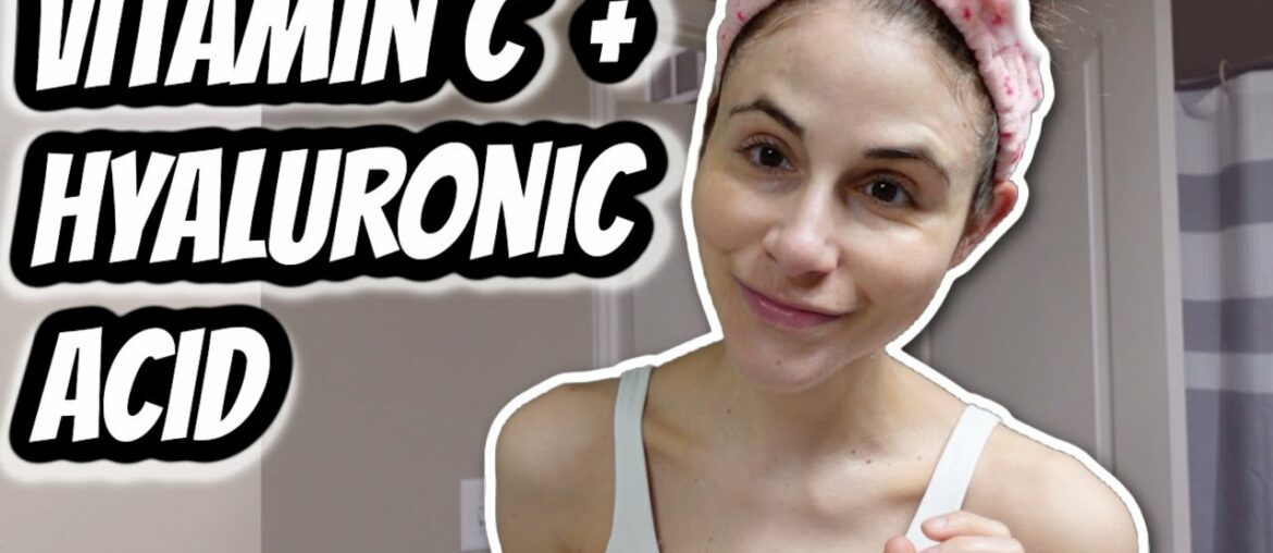 Vlog: Using VITAMIN C AND HYALURONIC ACID | Dr Dray