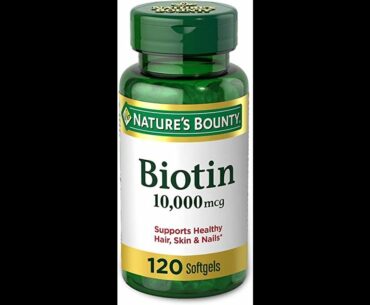 Biotin Vitamin Supplement Energy and Healthy Hair